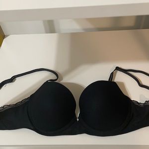 On Gossamer Black 34c bra - used once